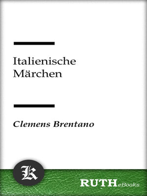 cover image of Italienische Märchen